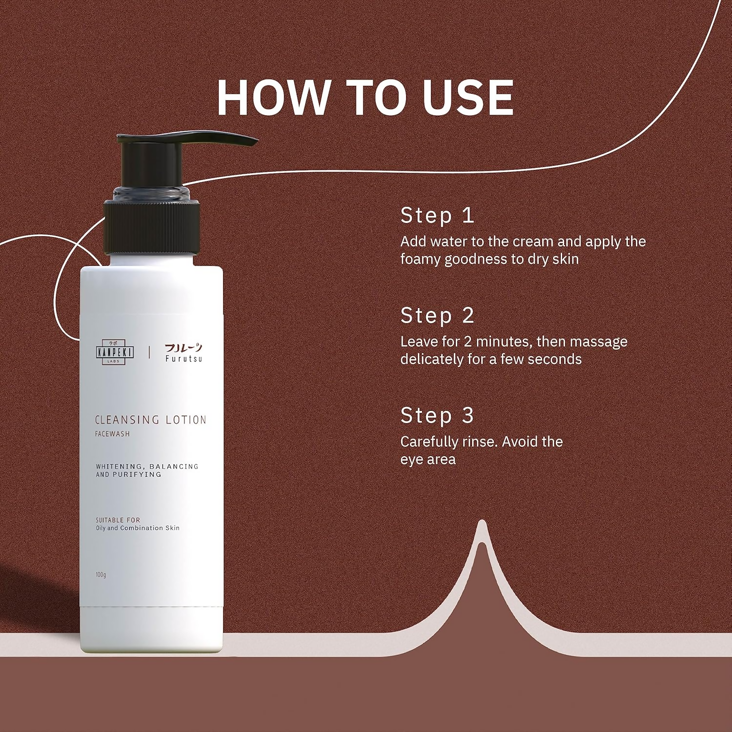 Kanpeki Labs Furutsu Cleansing Lotion Face Wash