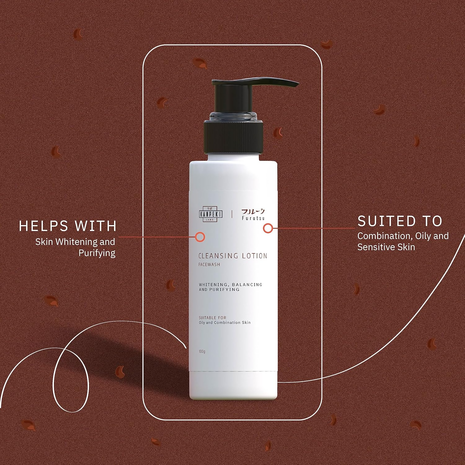 Kanpeki Labs Furutsu Cleansing Lotion Face Wash