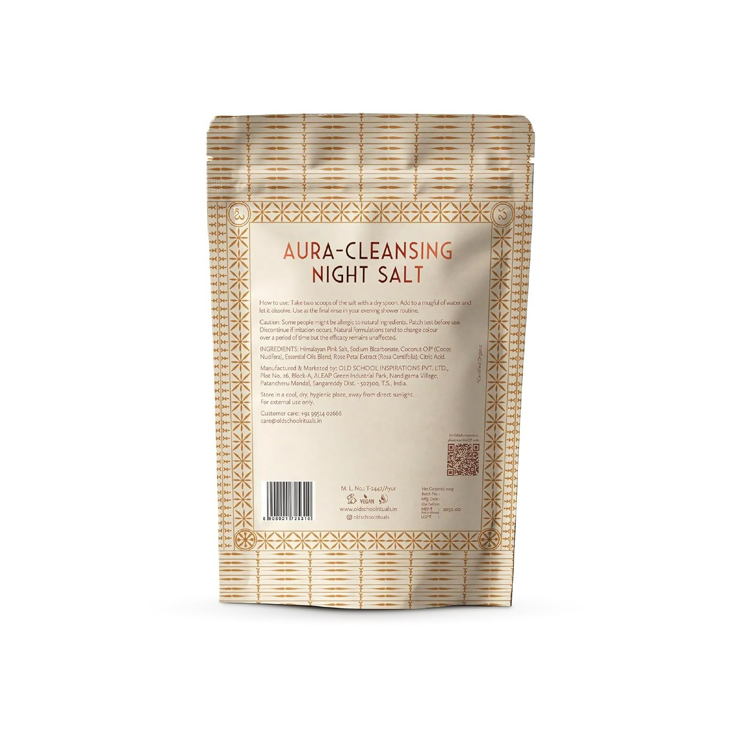 Old School Rituals Aura-Cleansing Night Bath Salt Relaxes Body