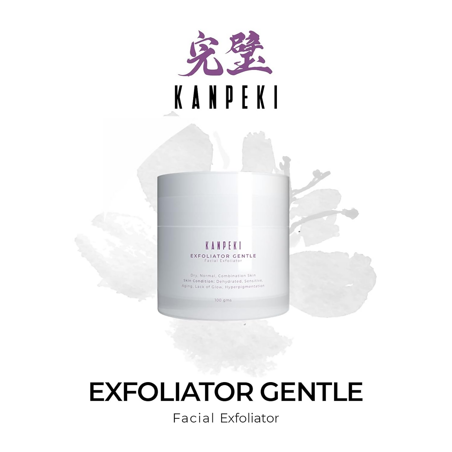 Kanpeki Facial Gentle Exfoliator To Remove Dead Skin Cells