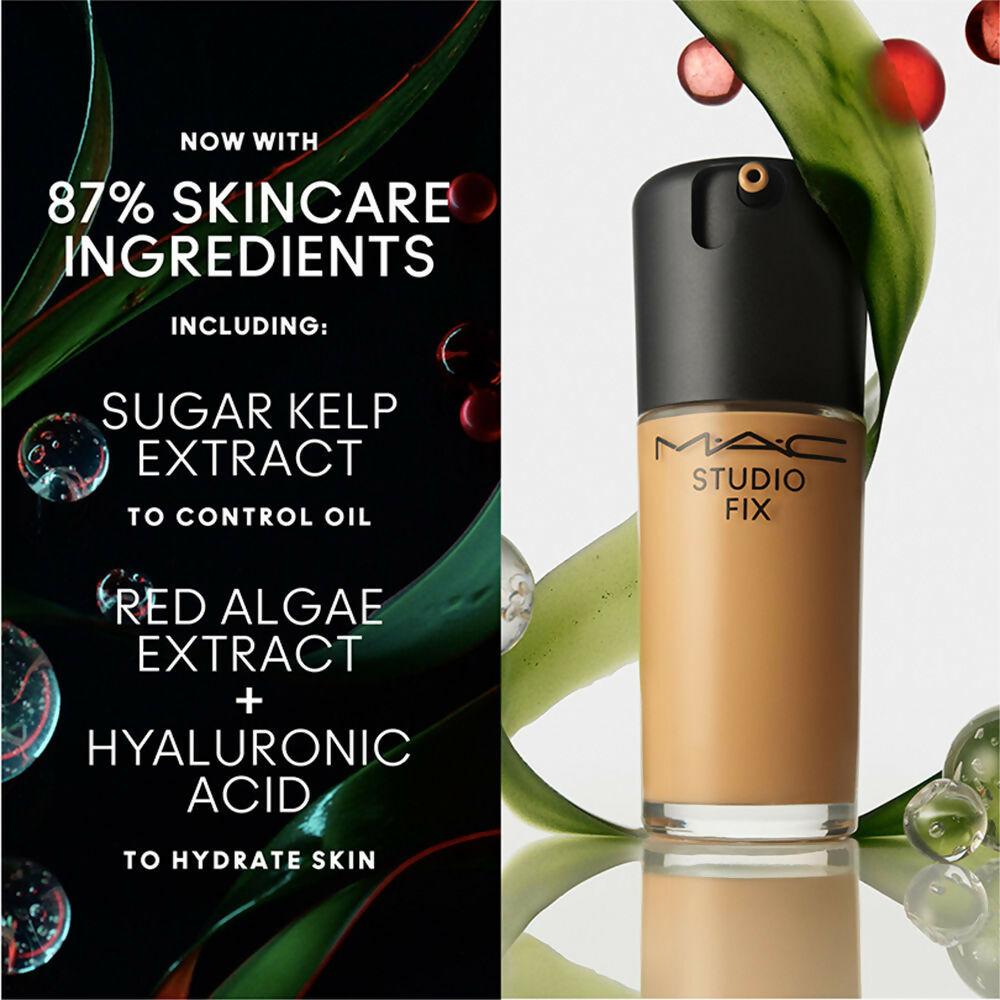 MAC Studio Fix Fluid SPF 15 Mini Soft Matte Foundation With Hyaluronic Acid - NC40
