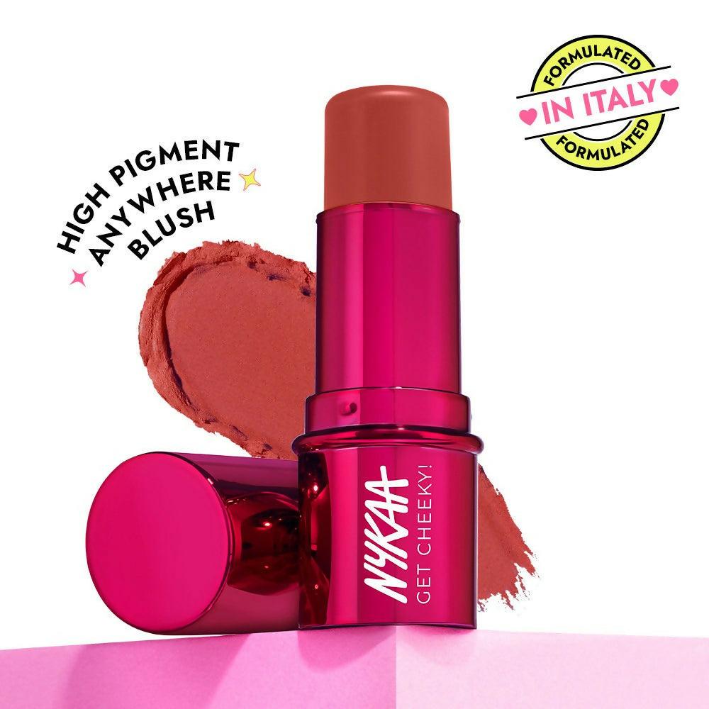Nykaa Cosmetics Get Cheeky Blush Stick - Rosy Rush