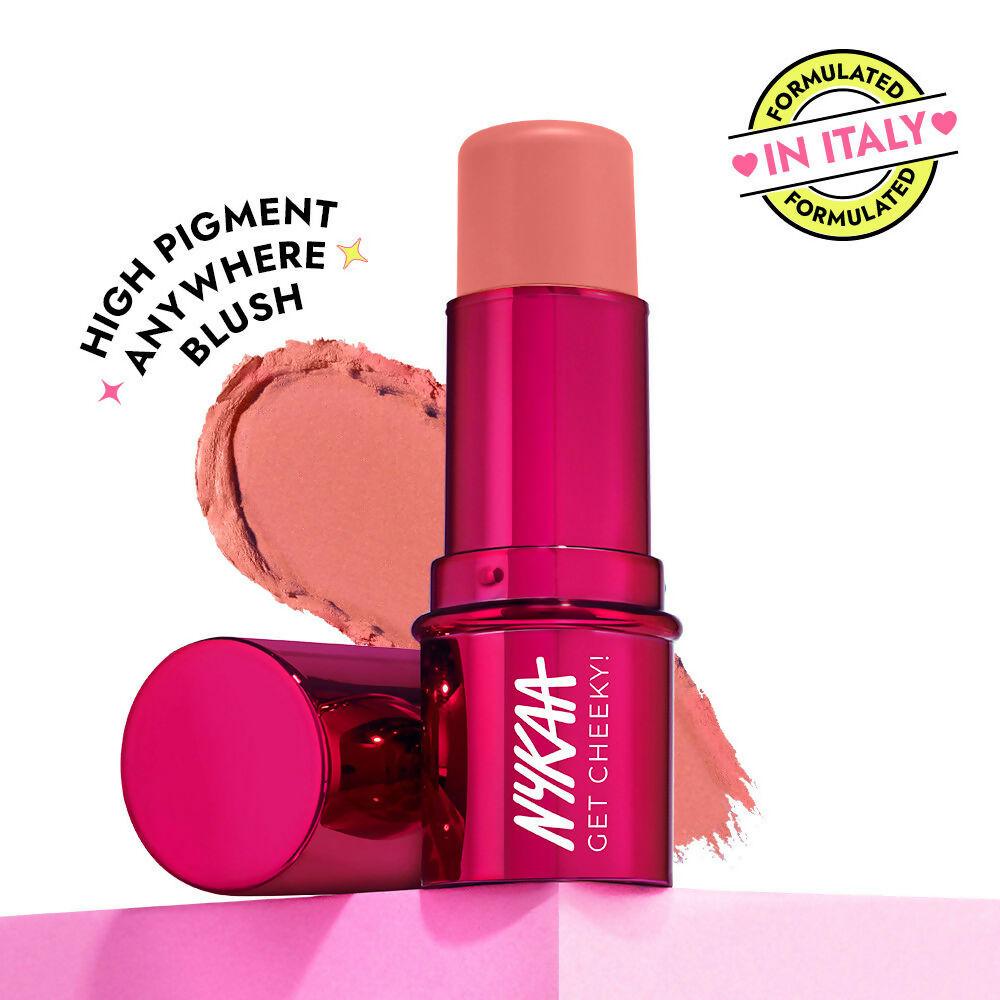 Nykaa Cosmetics Get Cheeky Blush Stick - Flirty Peach