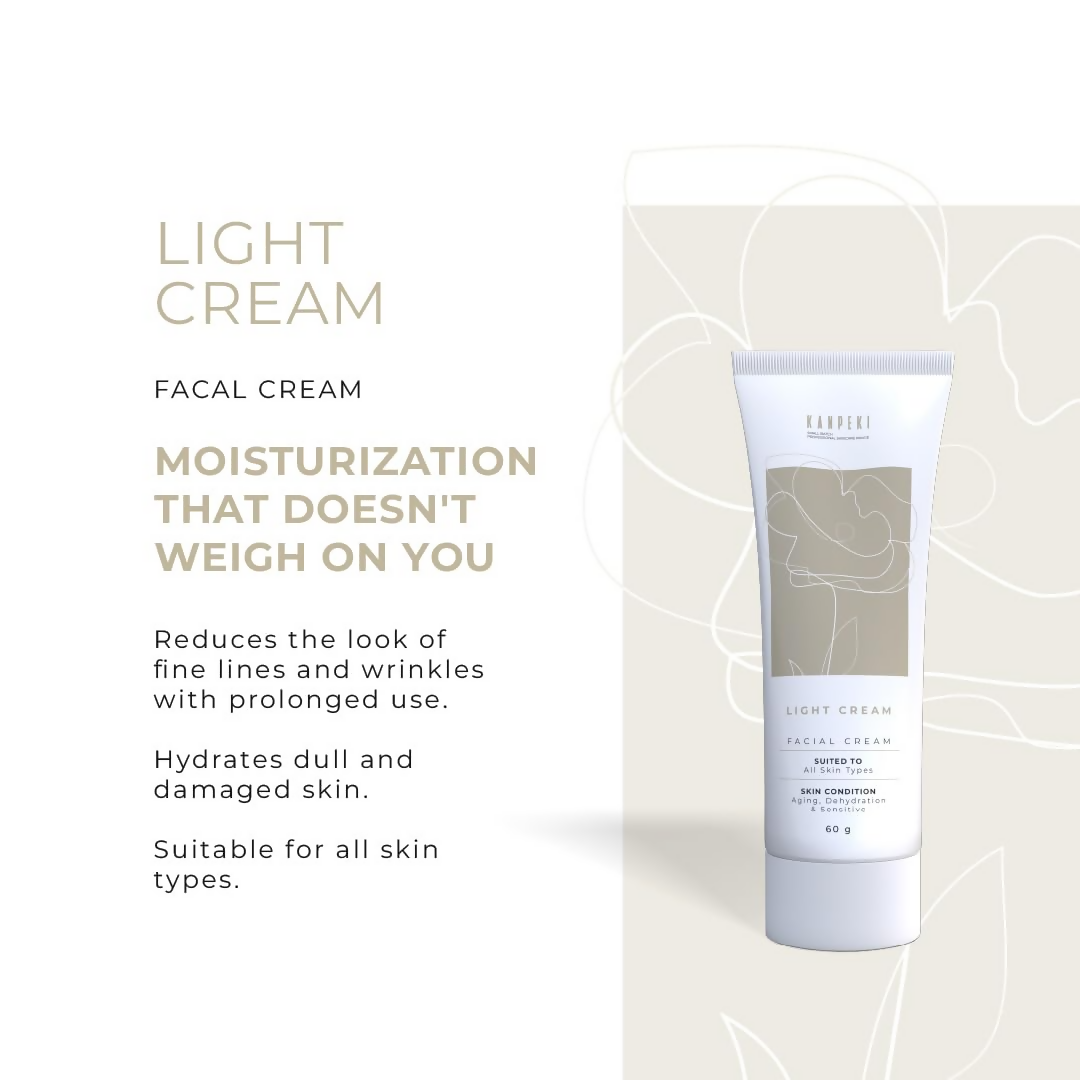 Kanpeki Light Facial Cream Counteracts Signs of Ageing