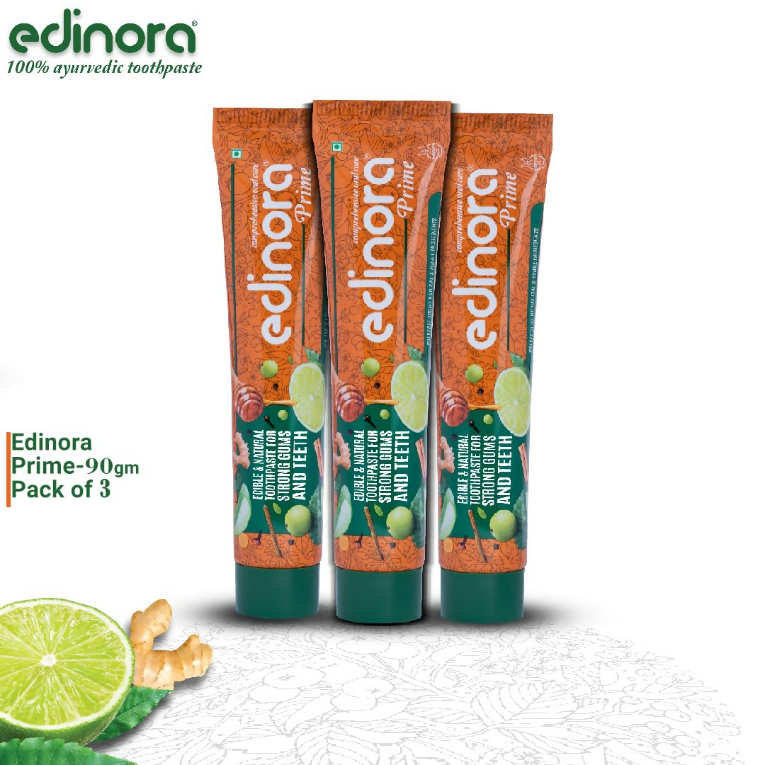 Edinora Prime Ayurvedic Toothpaste