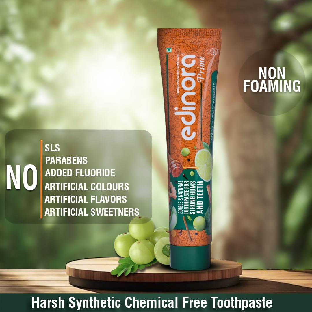 Edinora Prime Ayurvedic Toothpaste