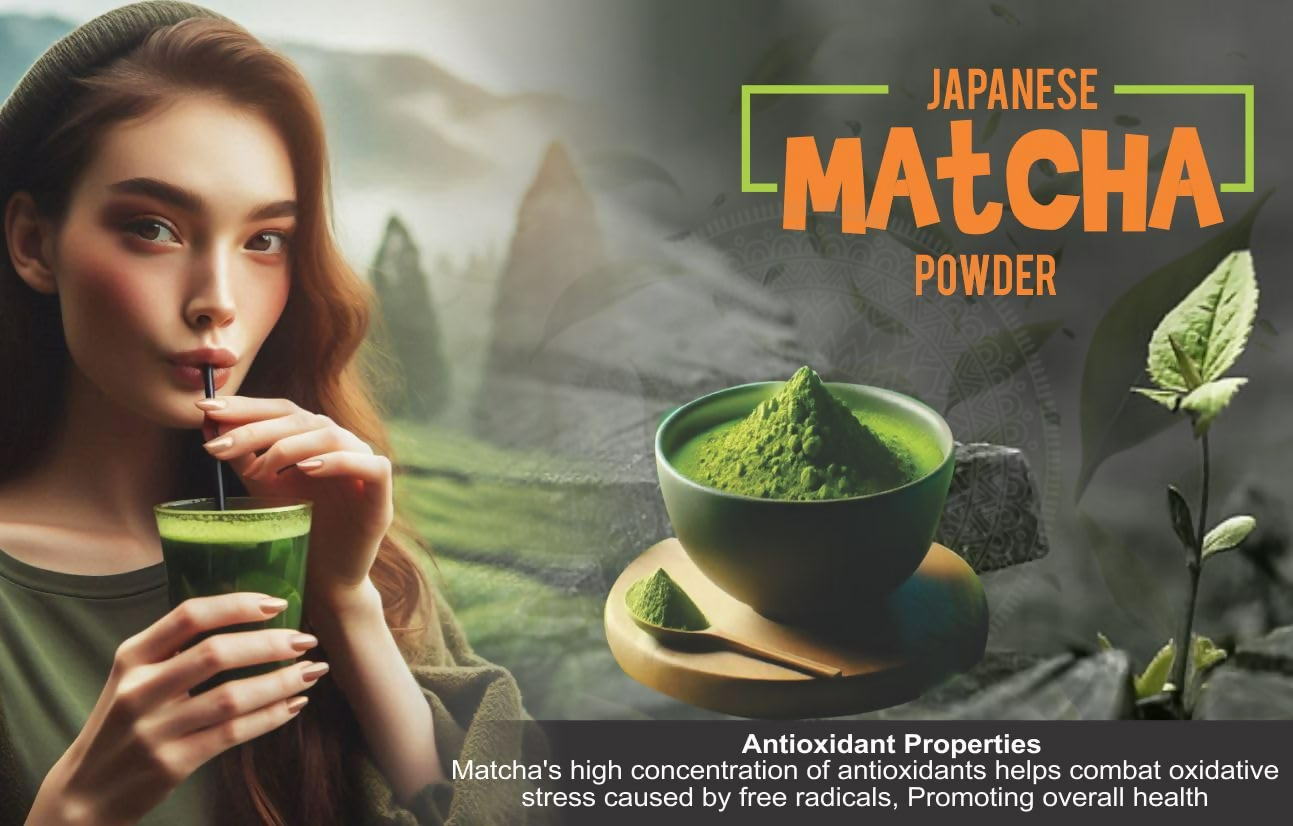 Eteasy Japanese Matcha Coffee Powder
