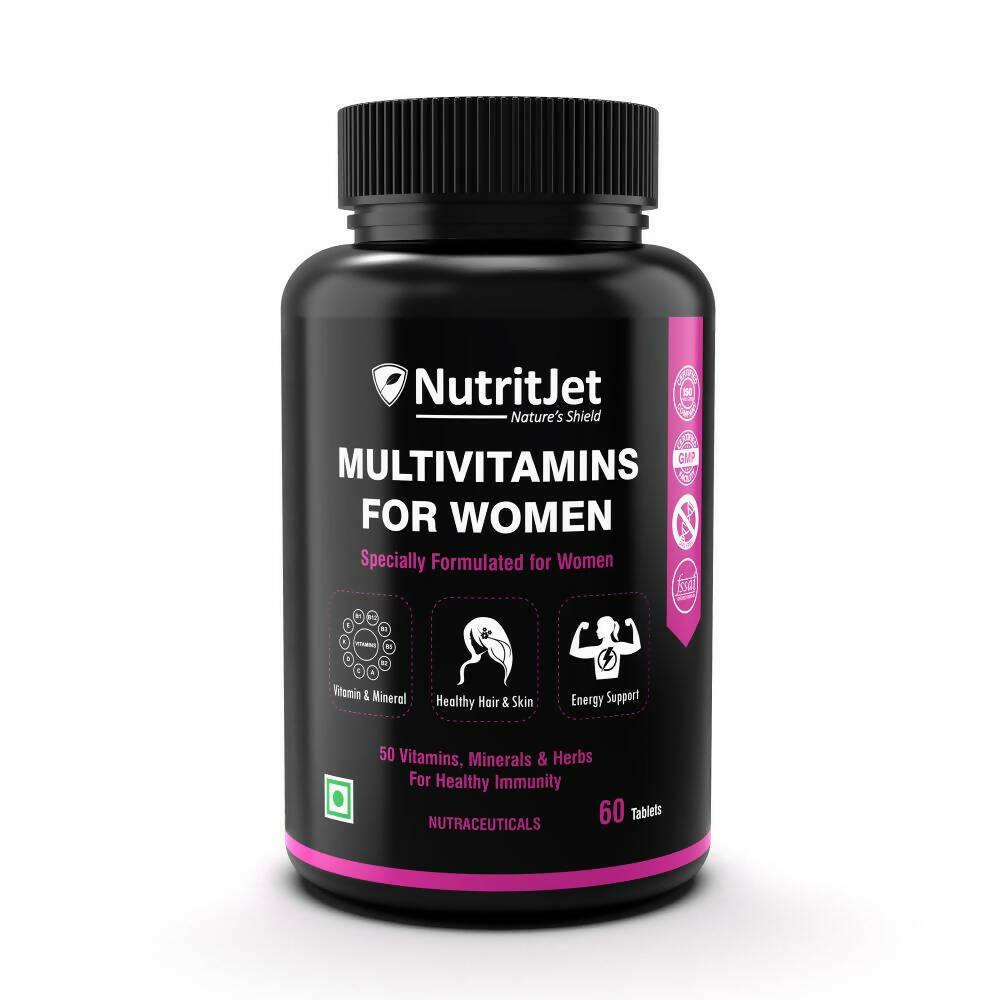 NutritJet Multivitamin Vegetarian Tablets For Women