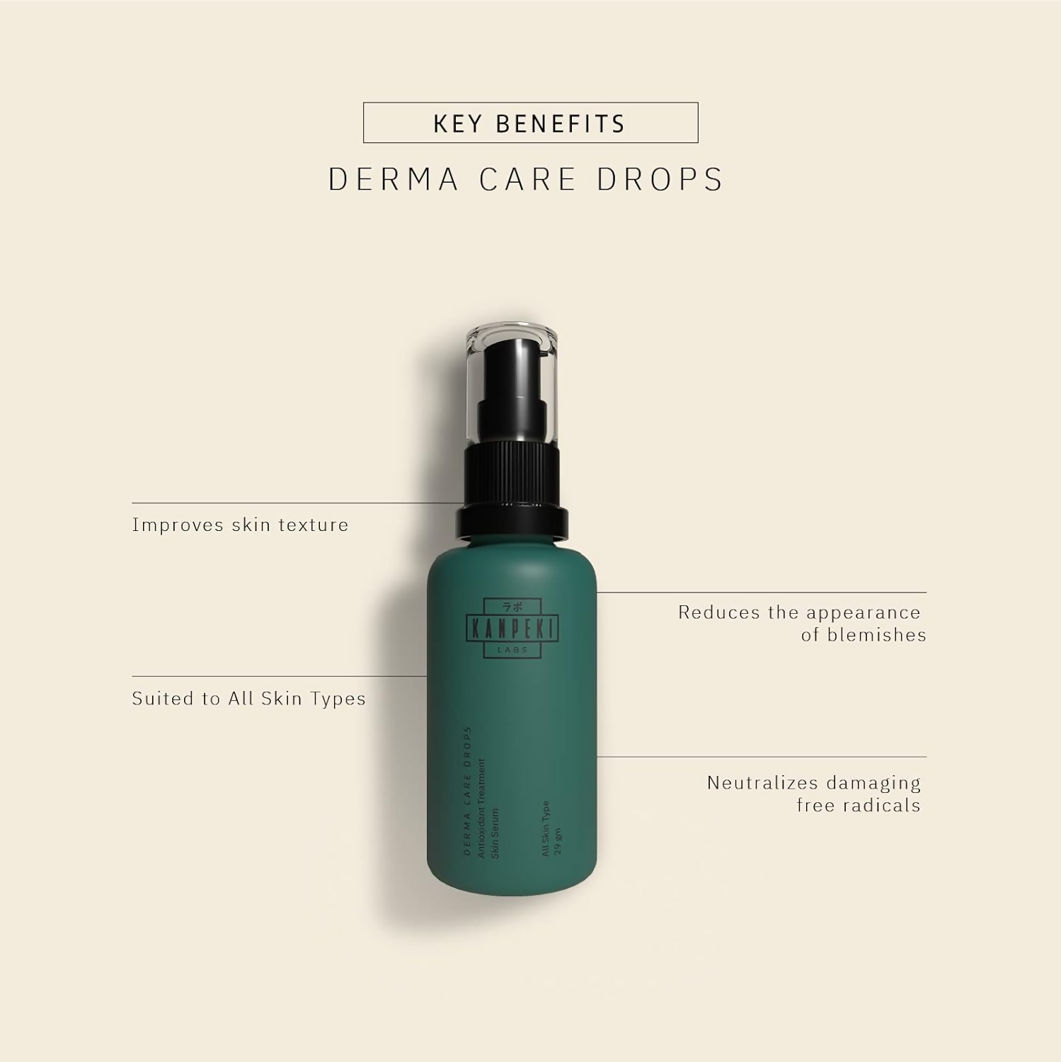 Kanpeki Derma Care Drops Facial Serum