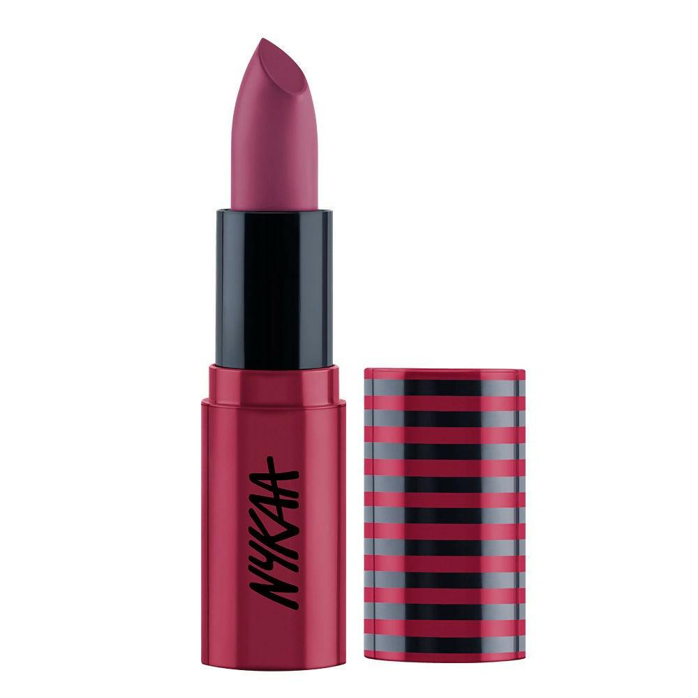 Nykaa So Creme Creamy Matte Lipstick - Plum Luck