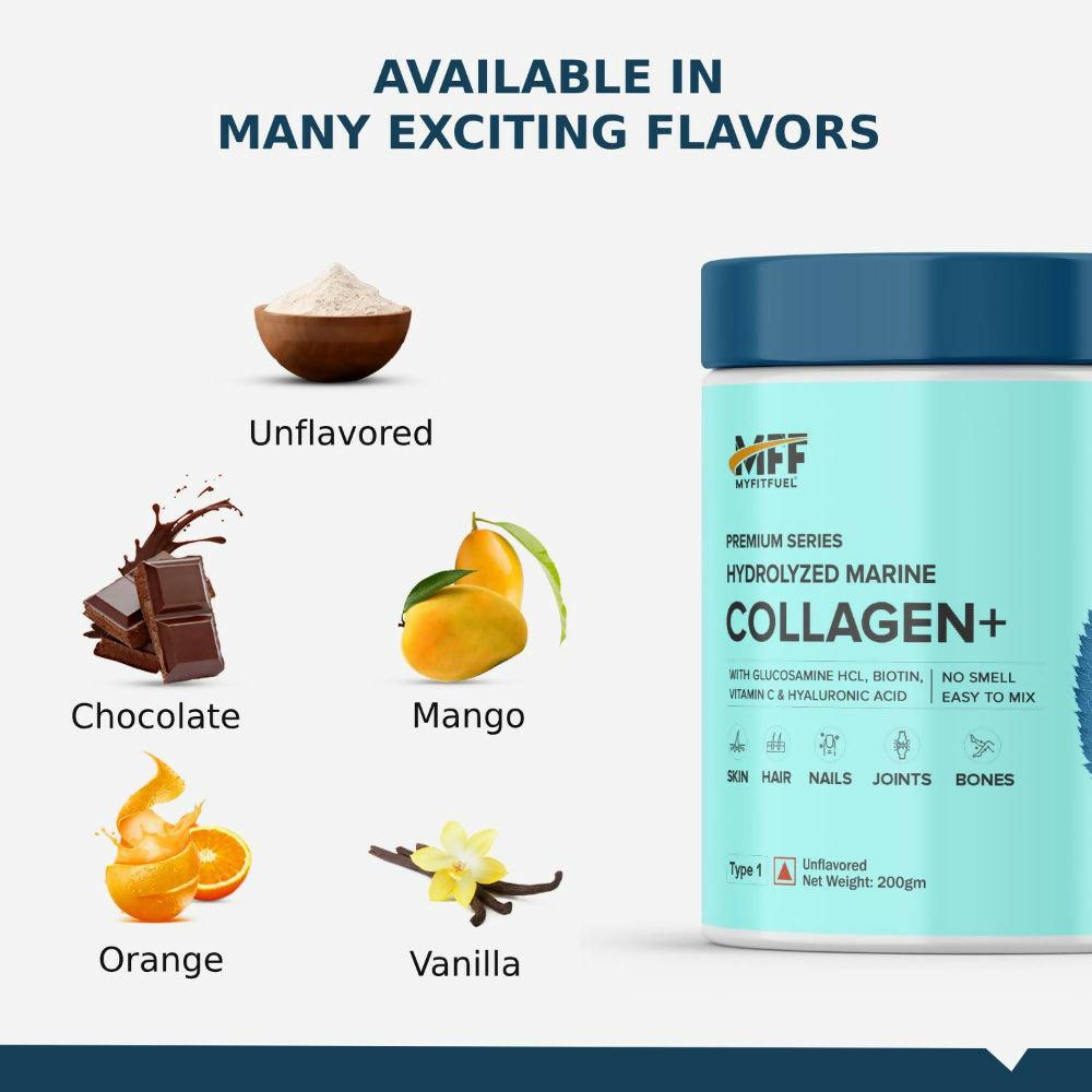MyFitFuel Hydrolyzed Marine Collagen - Orange