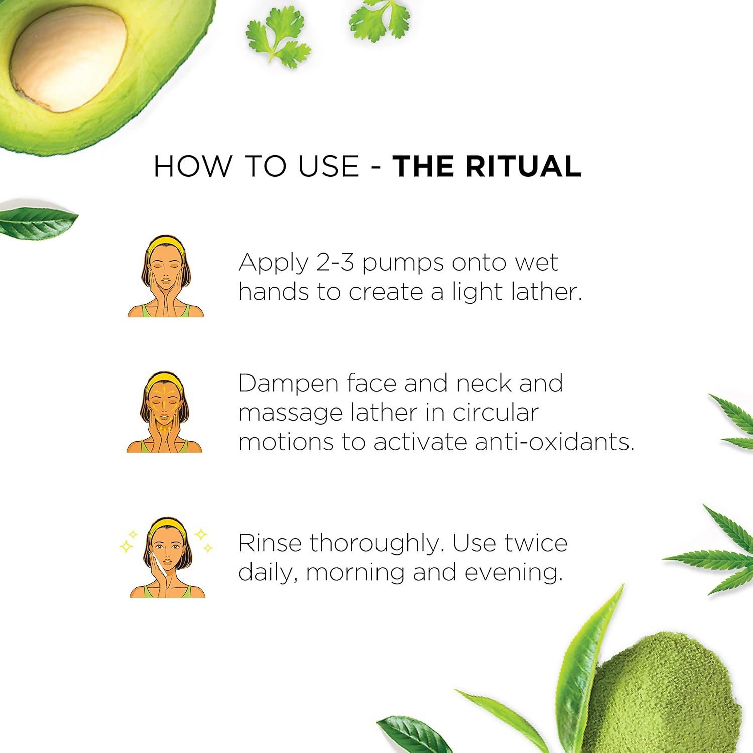 Light Up Superfood Brightening Green Juice Face Cleanser