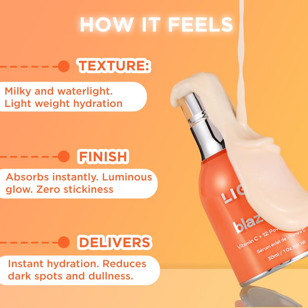 Light Up Blaze Vitamin C Glow Face Serum