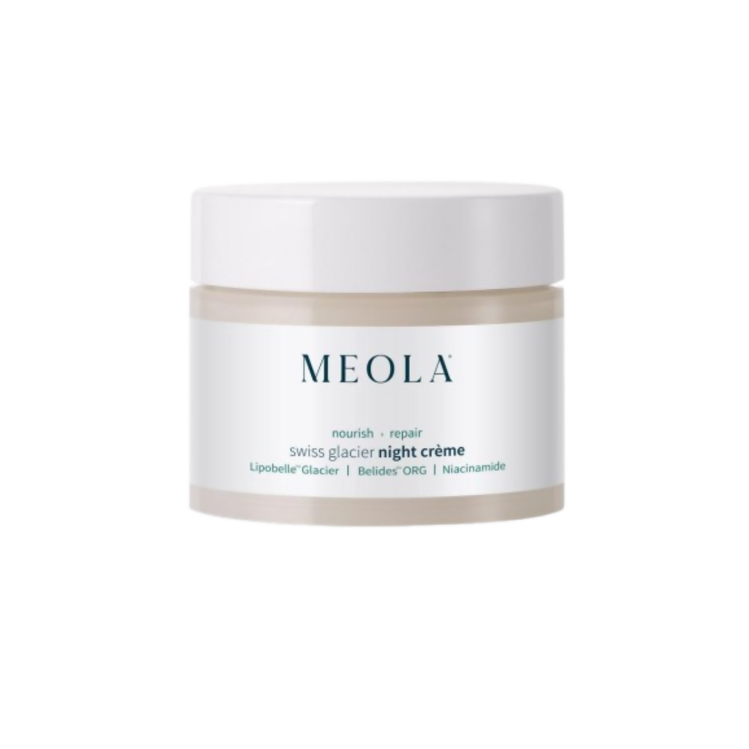 Meola Swiss Glacier Night Cream With Niacinamide