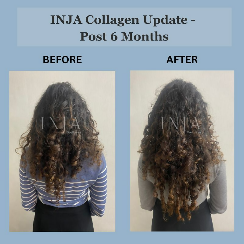 Inja Beauty Collagen For Skin- Hair & Nails- With Vit C- Glutathione- Biotin - Lychee Flavour