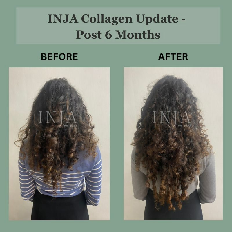 Inja Beauty Collagen For Skin- Hair & Nails- With Vit C- Glutathione- Biotin - Orange Flavour