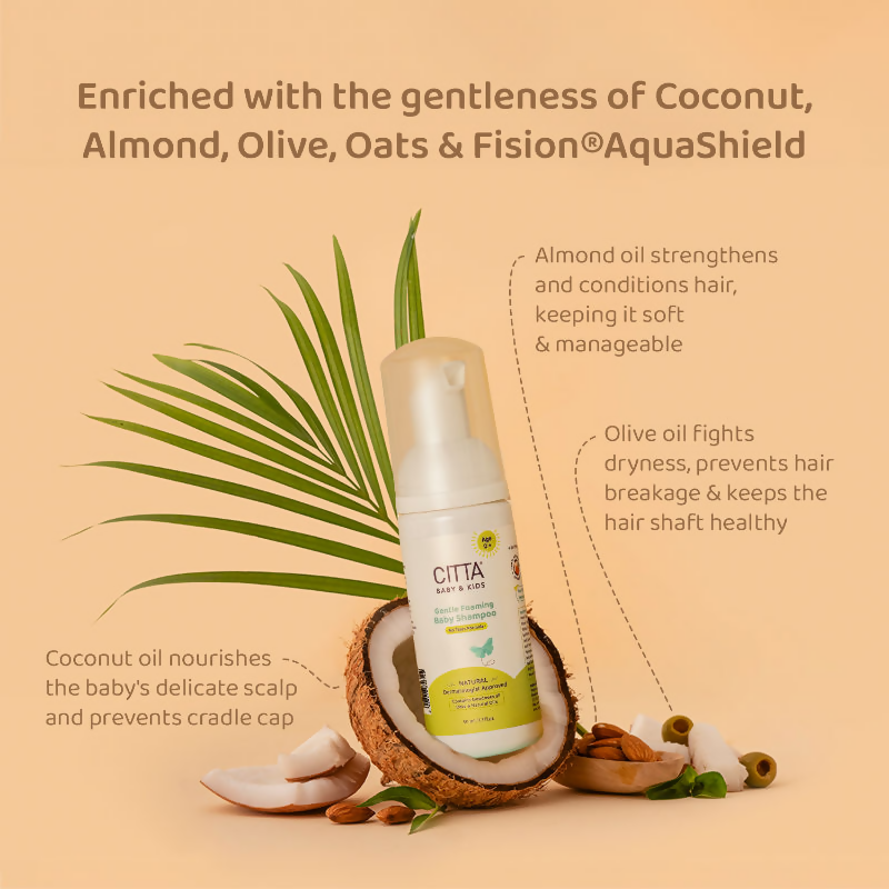 Citta Baby & Kids Gentle Foaming Baby Shampoo