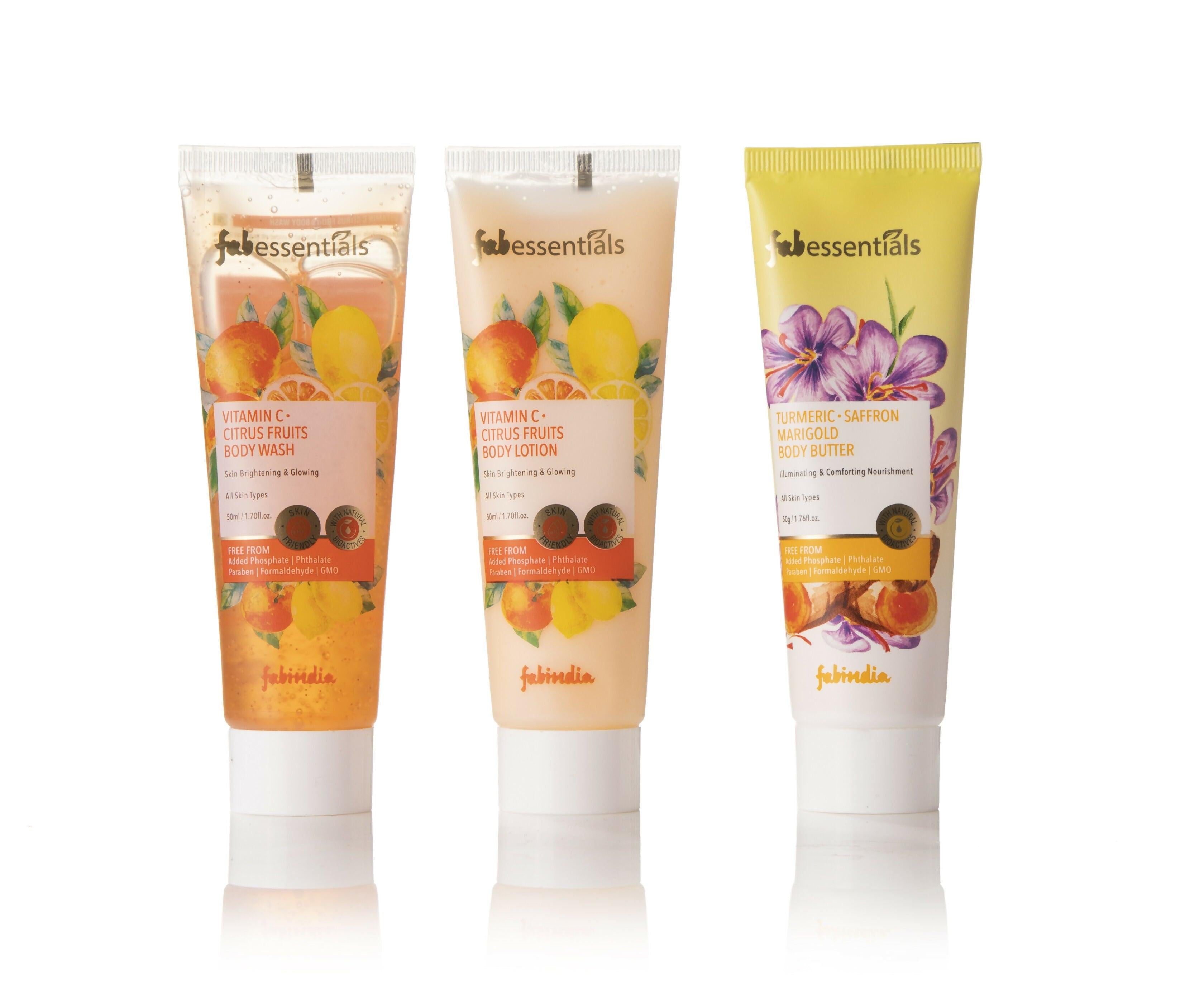 Fabessentials Vitamin C Bath & Body Care Combo
