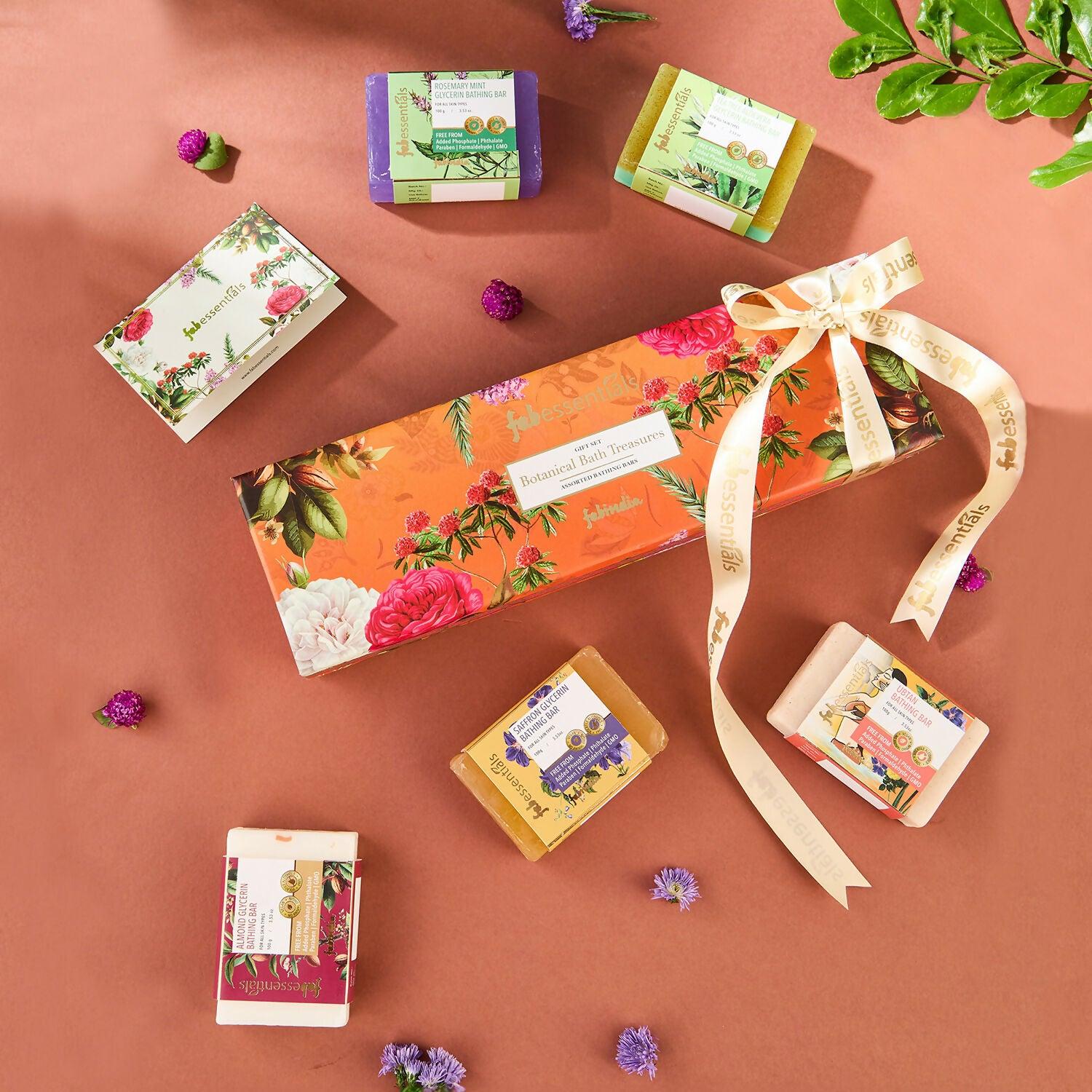 Fabessentials Botanical Assorted Bathing Bars Combo