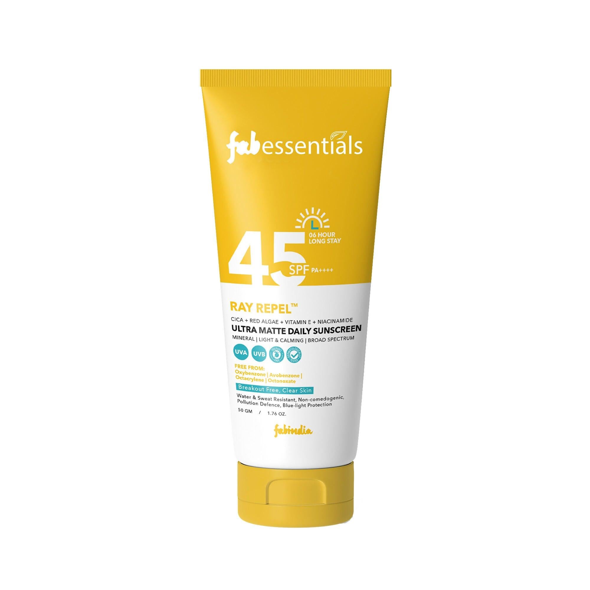 Fabessentials Ultra Matte Daily Sunscreen SPF 45 PA++++