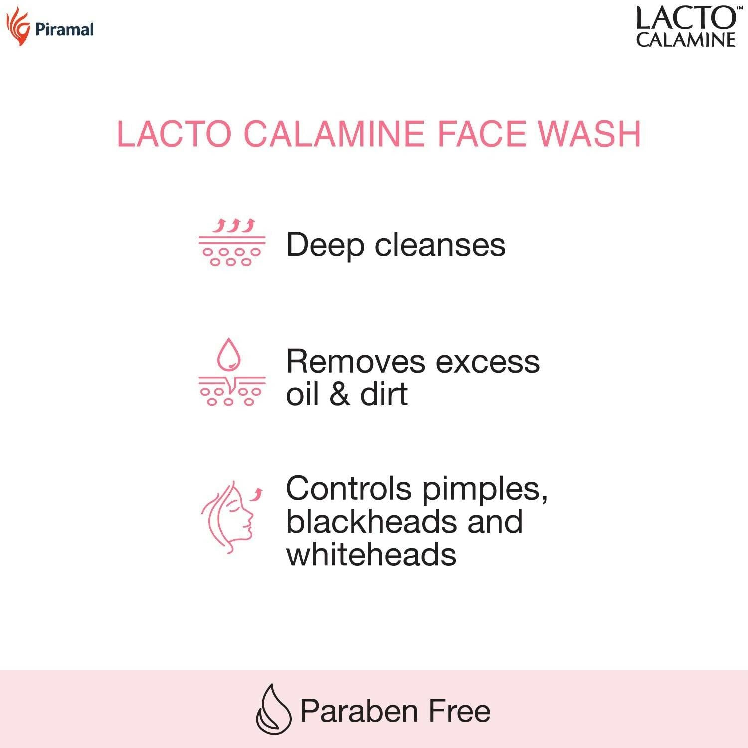 Lacto Calamine Face Wash For Oily Skin