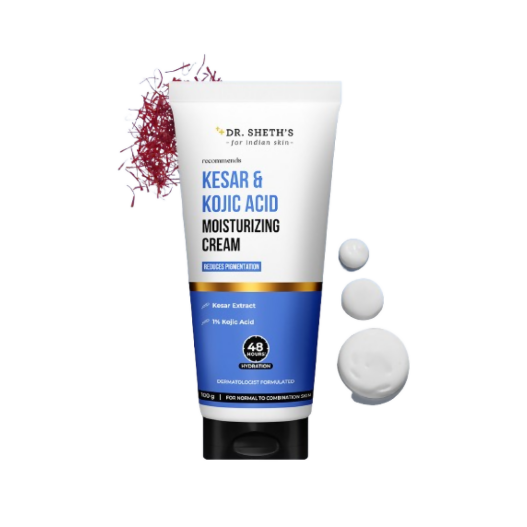 Dr. Sheth's Kesar & Kojic Acid Moisturizing Cream