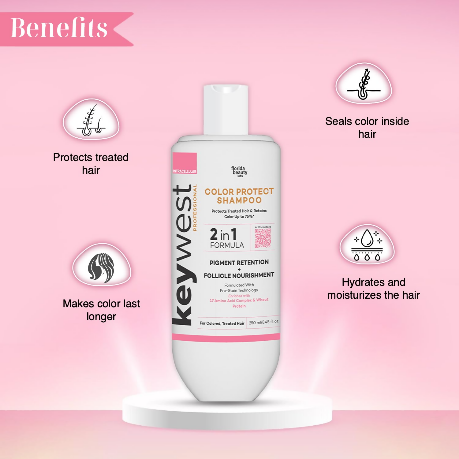 Keywest Professional Color Protect Shampoo