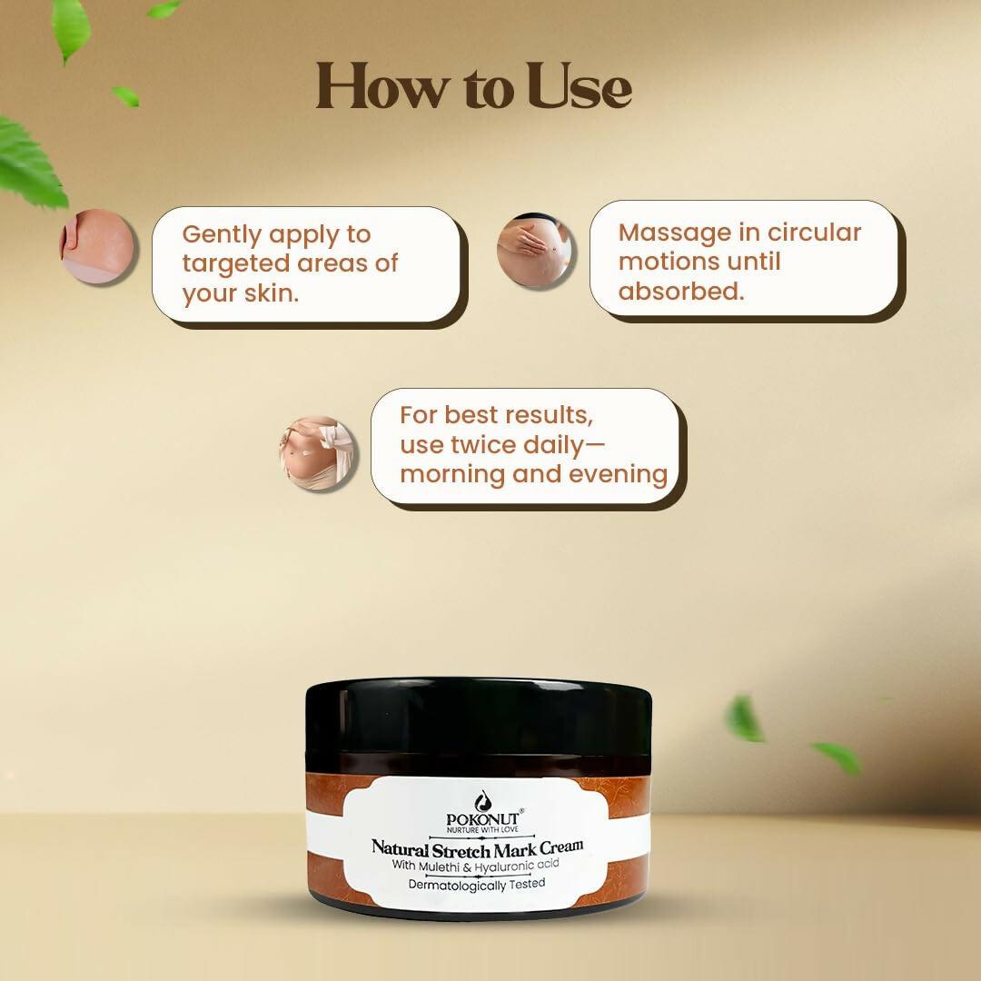 Pokonut Natural Stretch Mark Cream