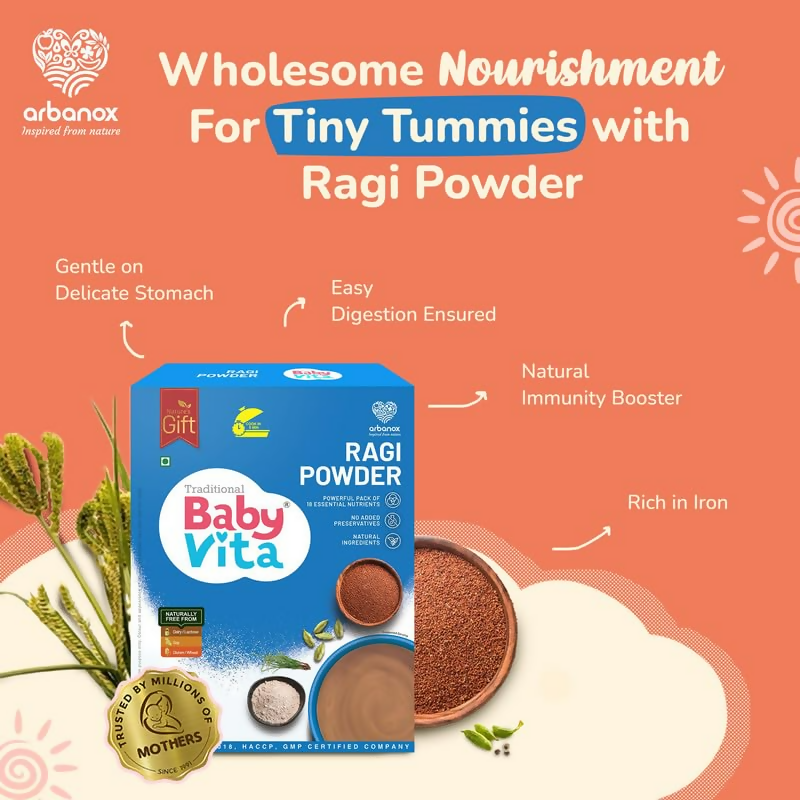 Babyvita Arbanox Ragi Powder Nutrient-Rich Blend for Little Ones
