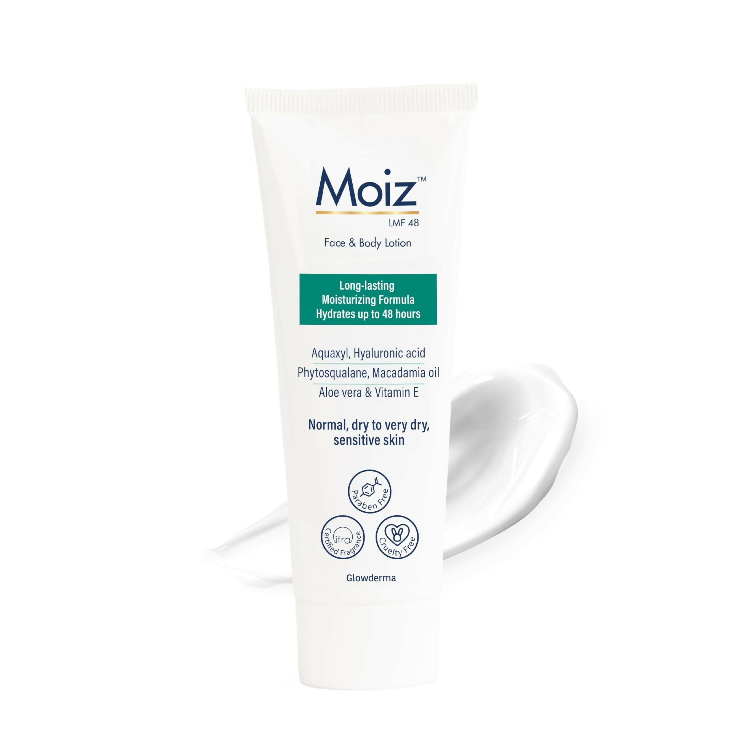 Moiz LMF 48 Lotion 48 Hour Long-Lasting Moisturizer