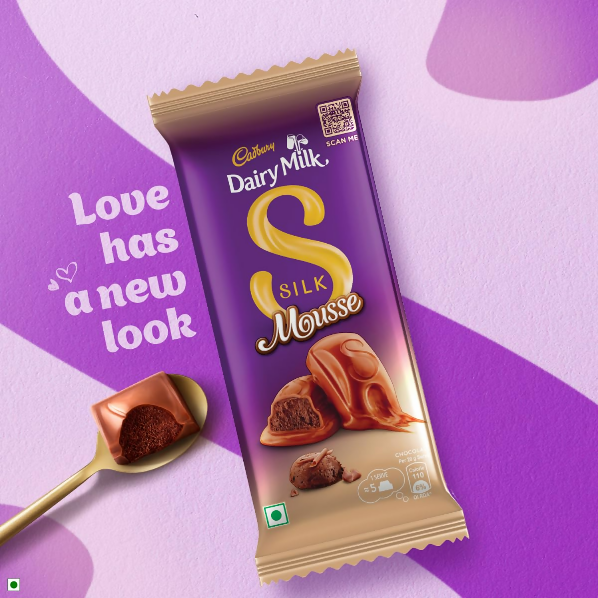 Cadbury Dairy Milk Silk Mousse Chocolate Bar