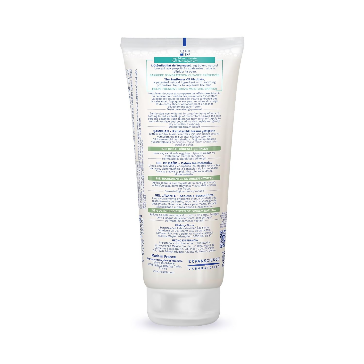Mustela Stelatopia Cleansing Gel With Sunflower Oil