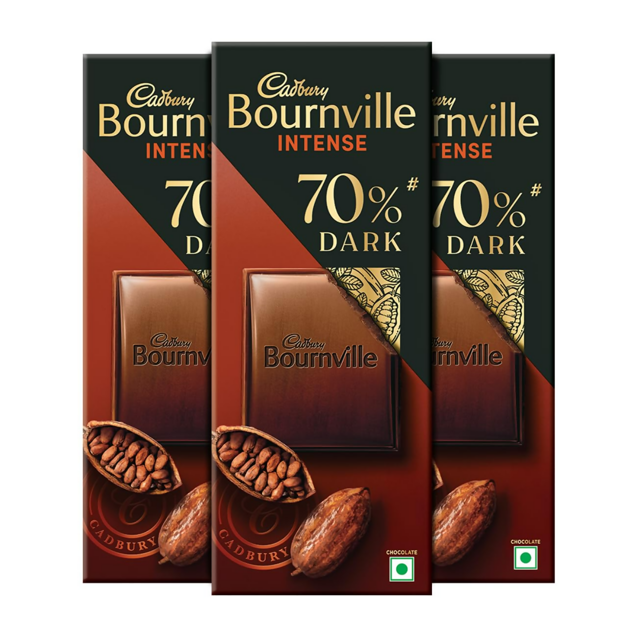 Cadbury Bournville Rich Cocoa 70% Dark Chocolate Bar
