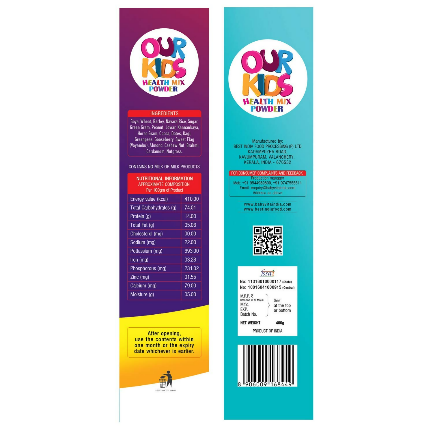 BabyVita Our Kids Health Mix Powder