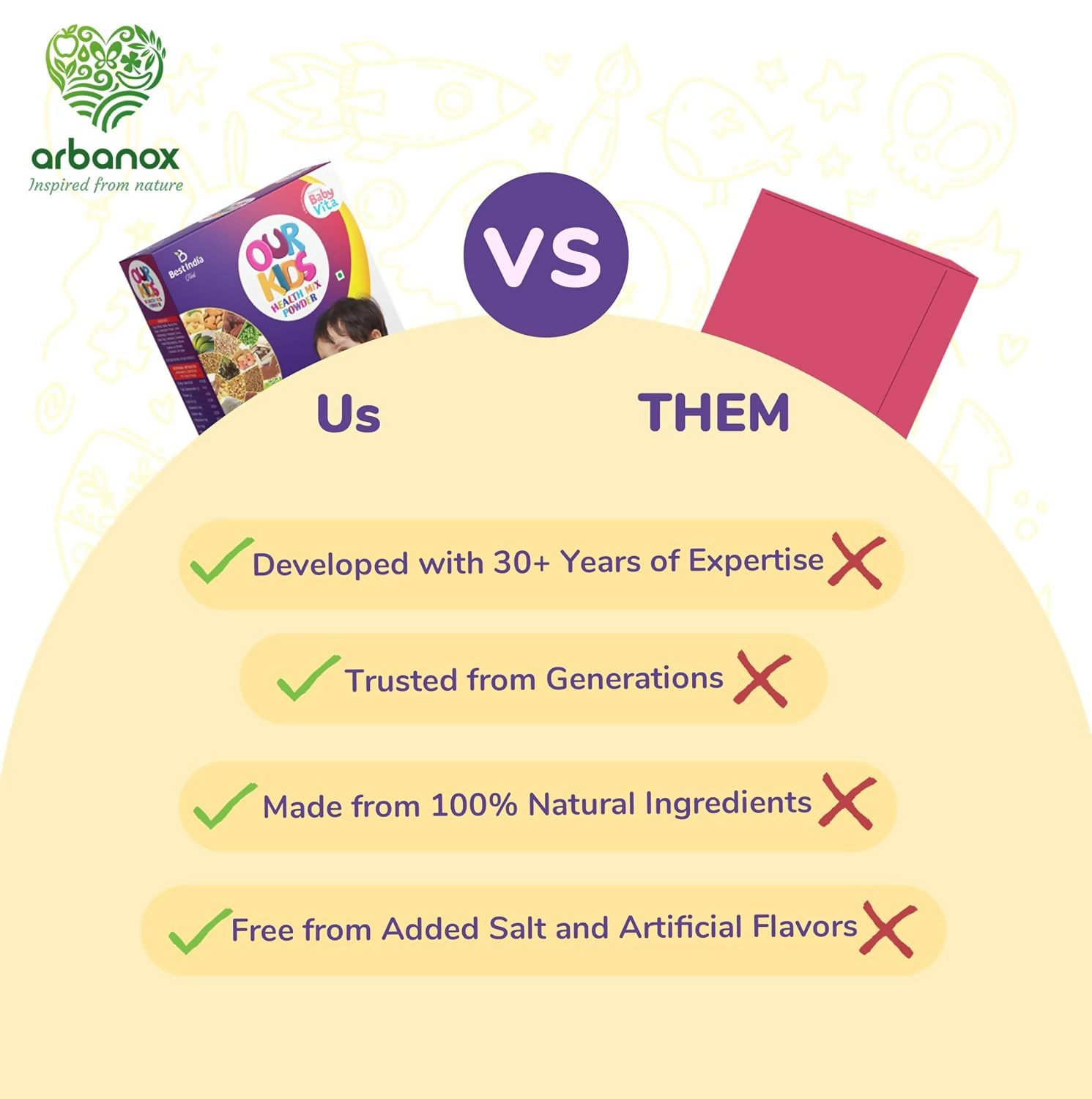 BabyVita Our Kids Health Mix Powder