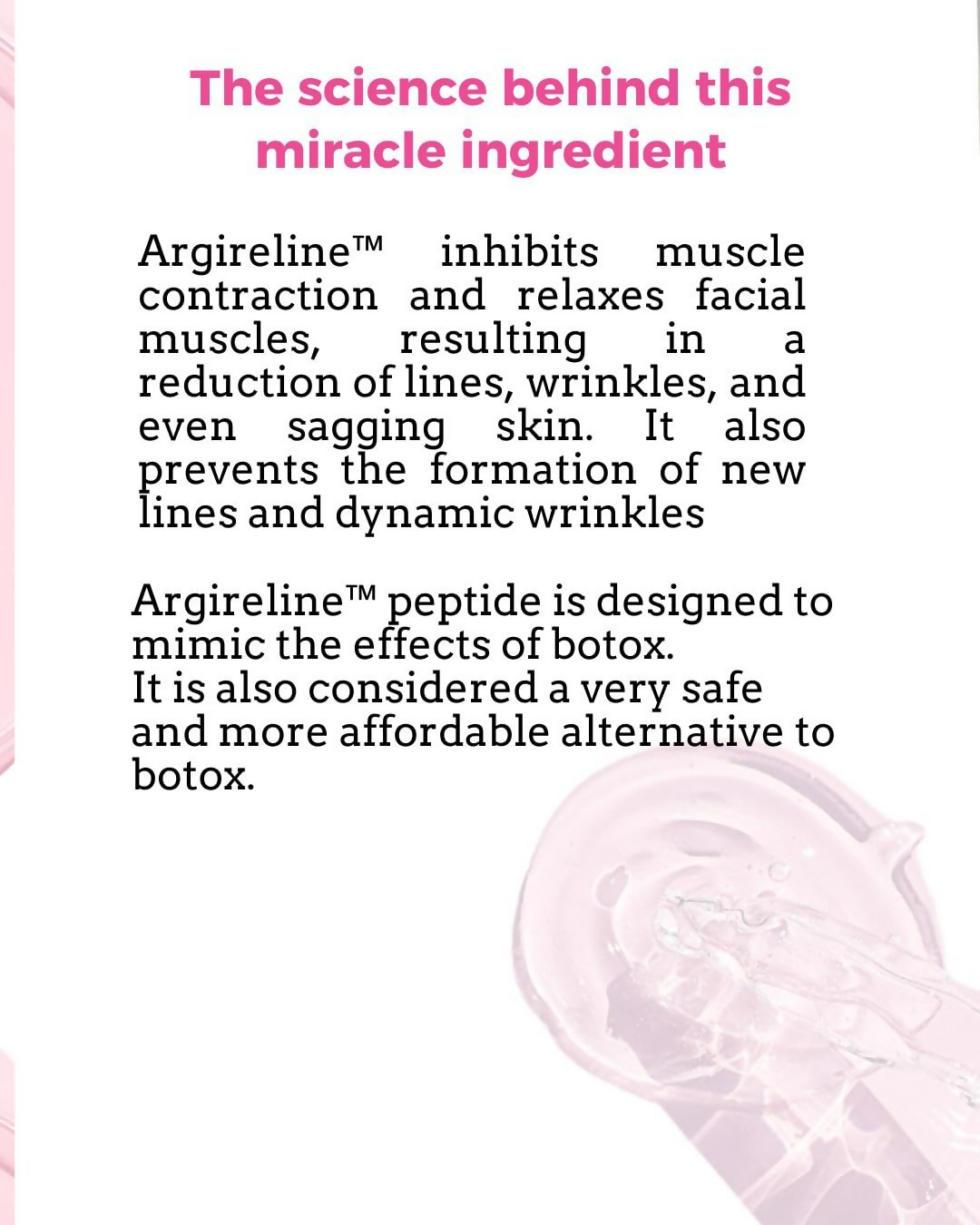 Molecule53 Argireline 10% Peptide Serum