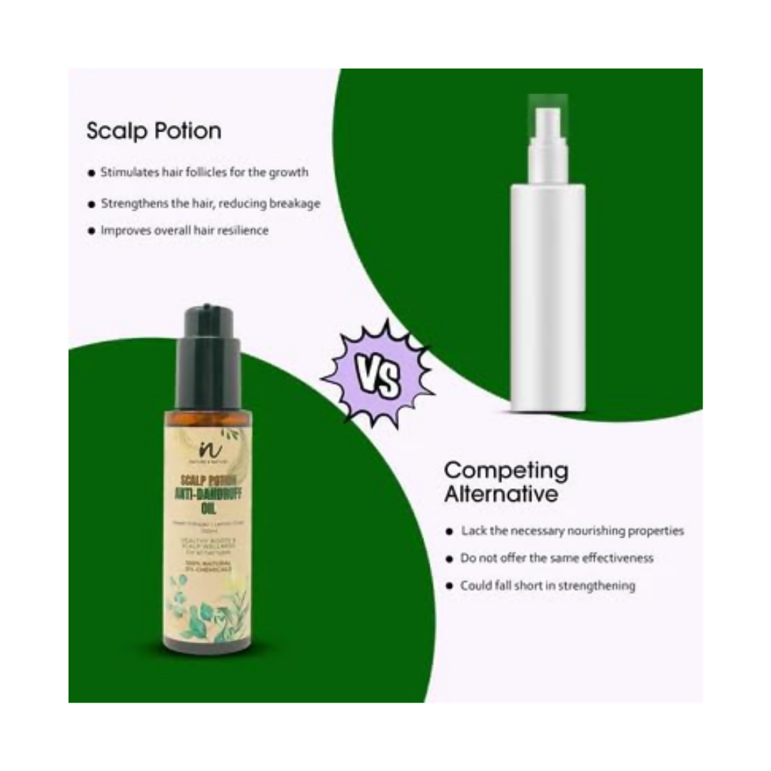 Nature4Nature Scalp Potion Anti-Dandruff Hair Oil