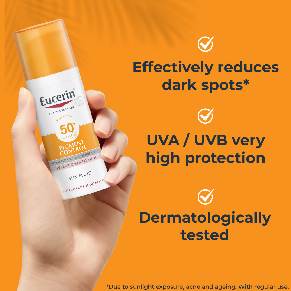 Eucerin Pigment Control Sunscreen Fluid SPF 50+