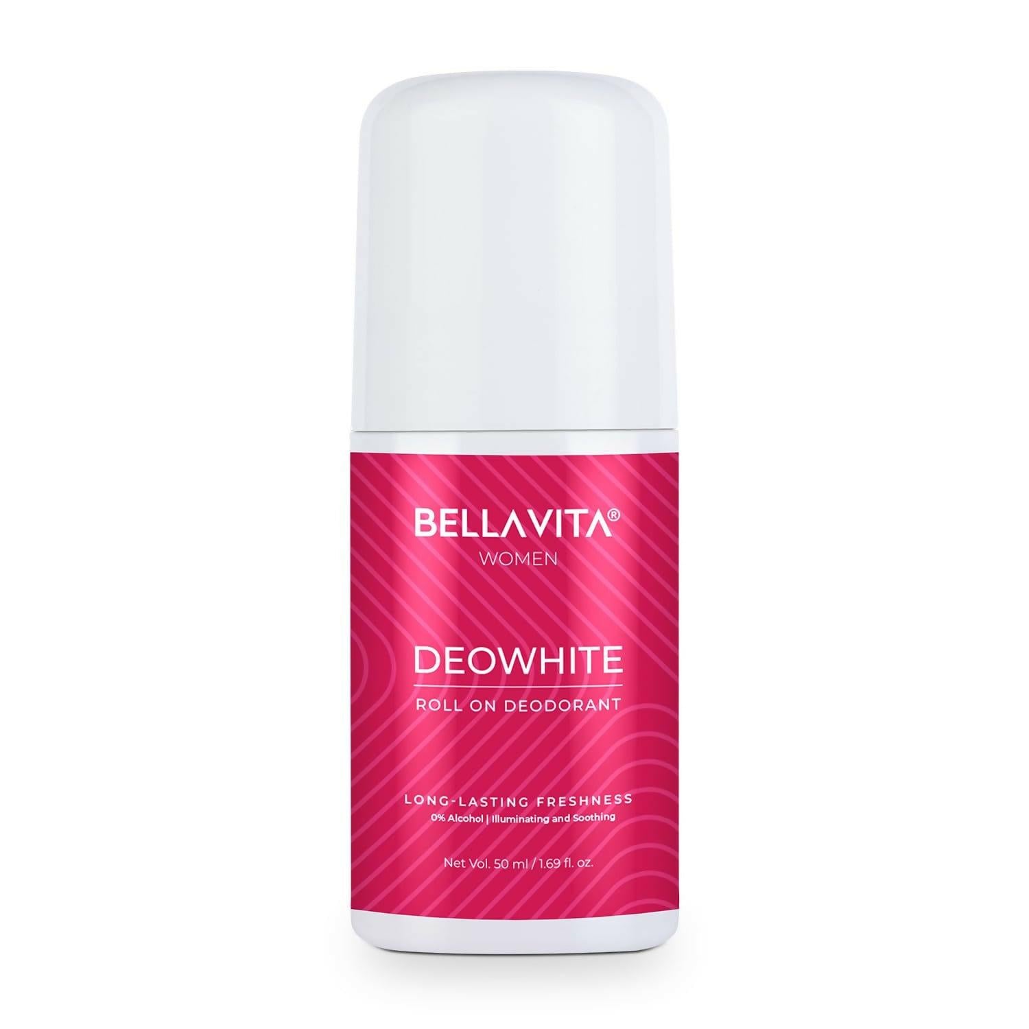 Bella Vita Deo White Natural Underarm Roll On Deodorant for Women
