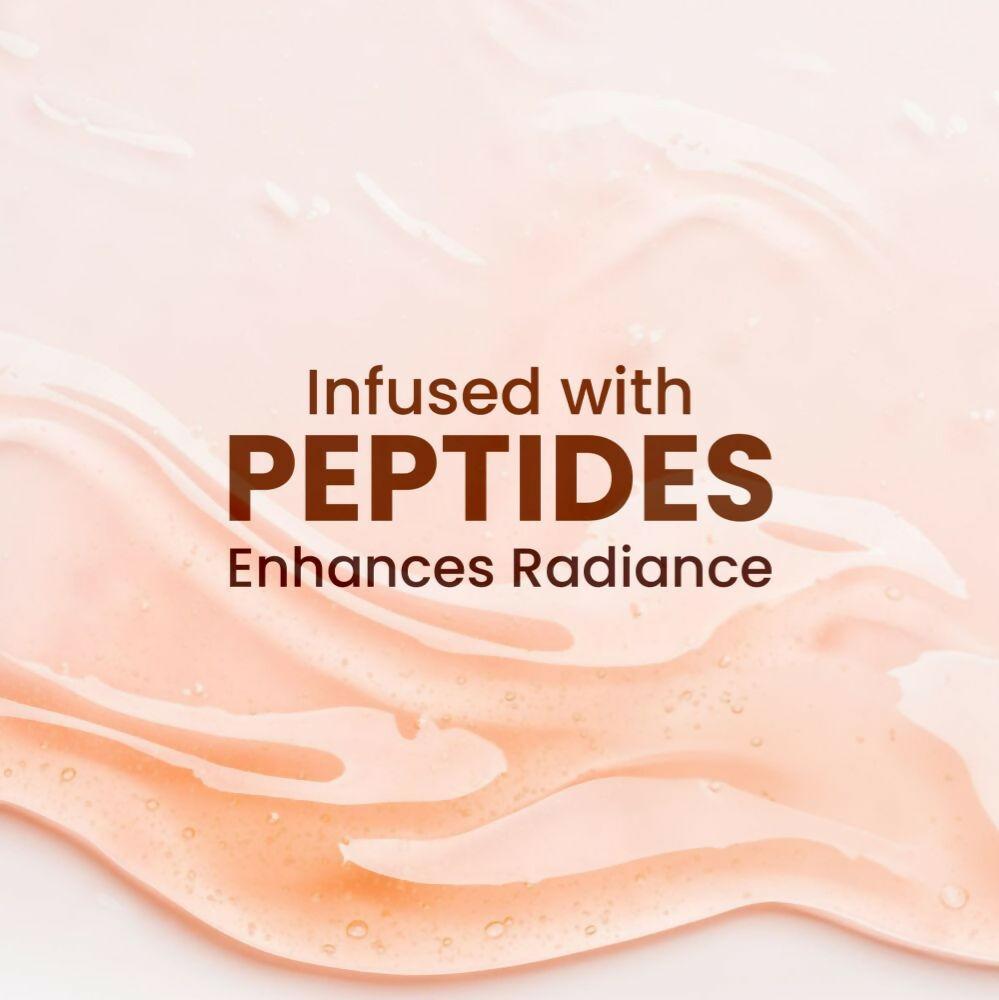 Wild Oak Vitamin C Shea Butter Sugar Scrub with AHA, Vegan Collagen & Peptides For Tan Removal & Smooth Skin