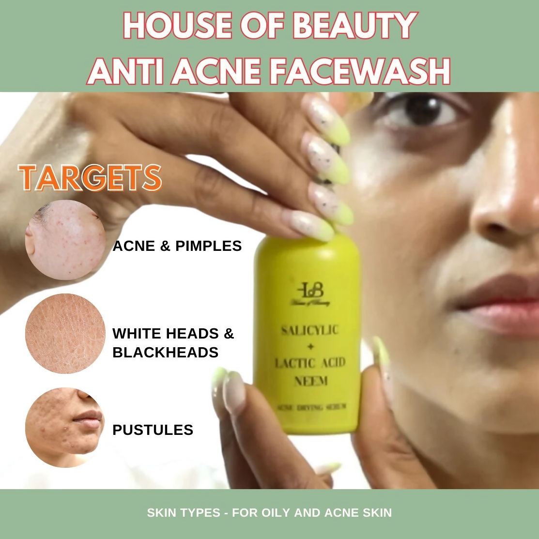 House of Beauty Acne Drying Serum