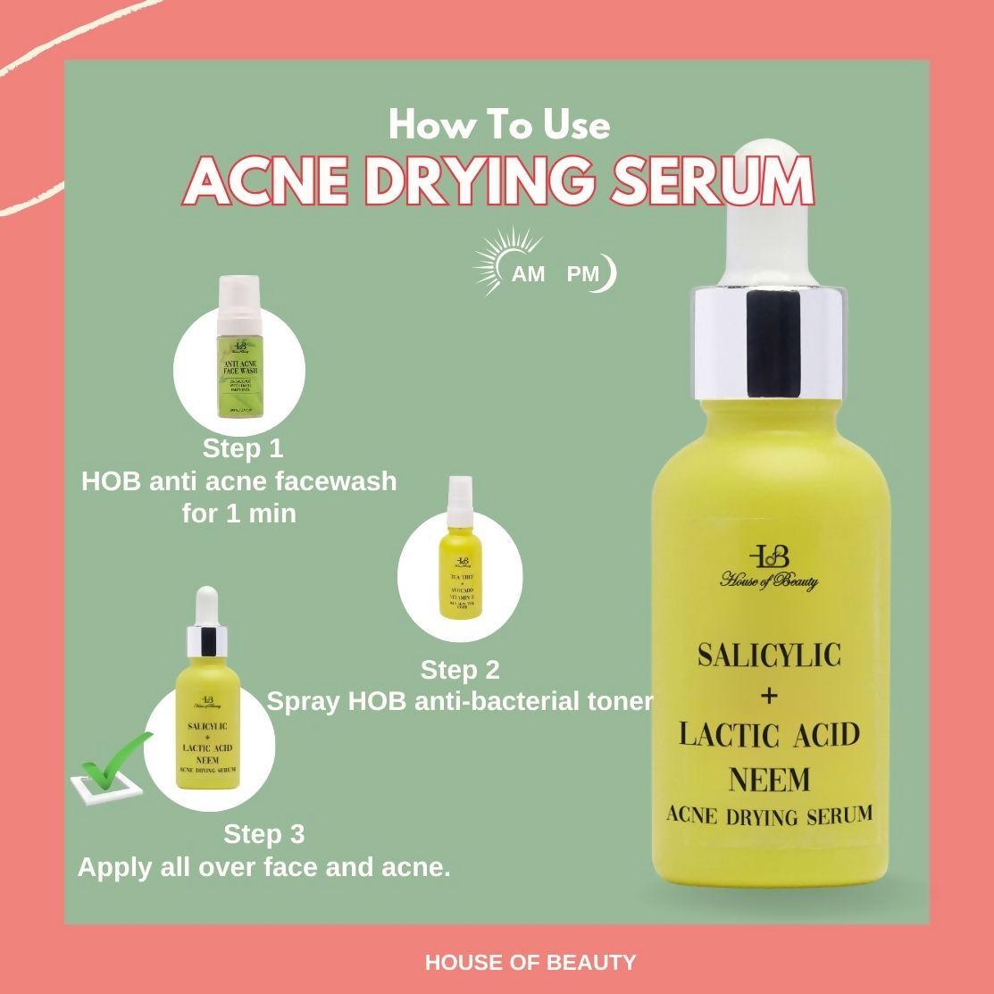 House of Beauty Acne Drying Serum