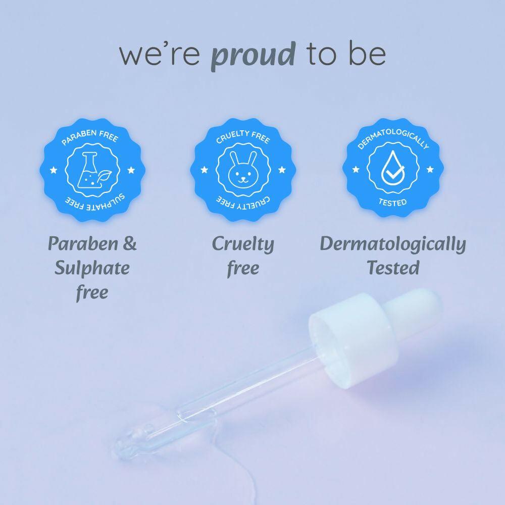 Wild Oak 10% Niacinamide Cica Serum For Face Reduces Sebum Pigmentation, Evens Skin Tone & Minimises Pores