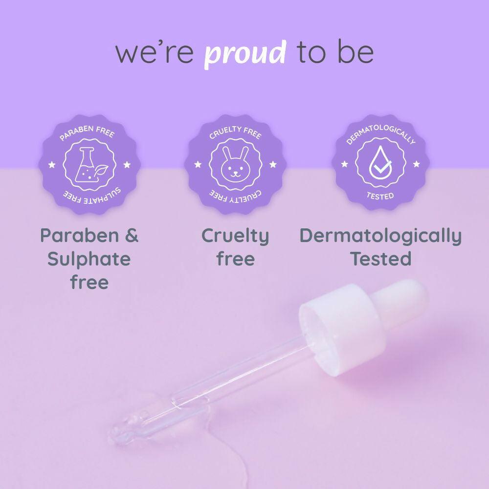 Wild Oak 7% AHA BHA Exfoliating Face Serum Pore Cleansing & Anti-Aging, Anti Acne Serum