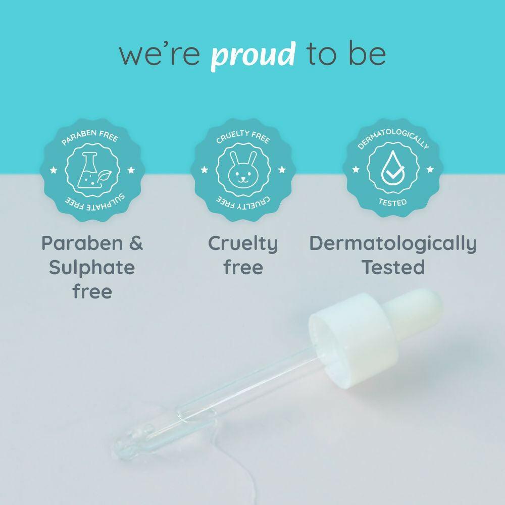 Wild Oak 1% Retinol Bakuchiol Face Serum Anti-Aging Brightening & Skin Texture Improvement