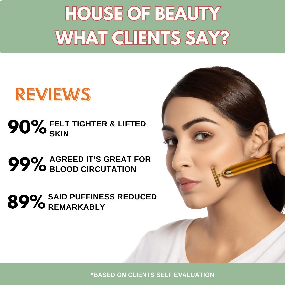 House of Beauty 24K Face Massager