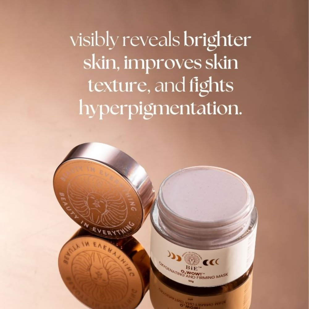 BiE O2wow Oxygenating & Firming Mask With Oxygen Vital For Brightening Skin
