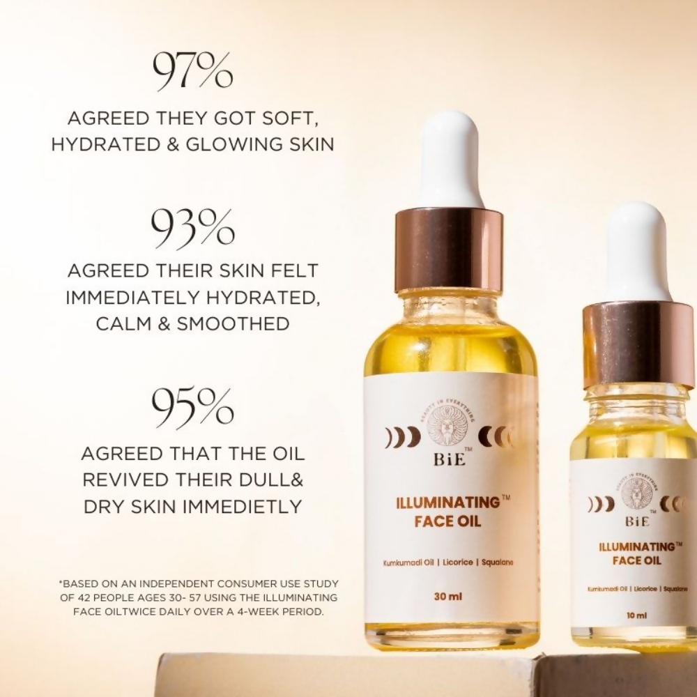 BiE Illuminating Face Oil With Squalane & Kumkumadi