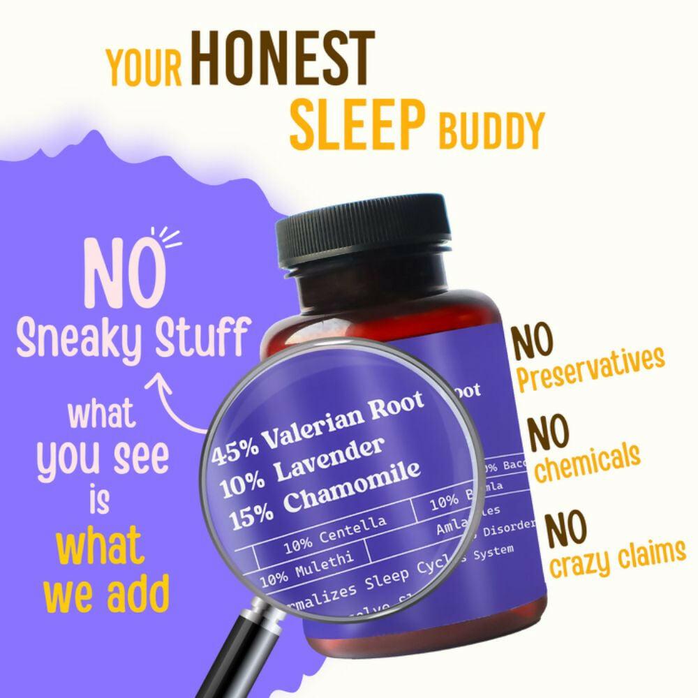 The Naked Truth Melatonin Free Plant Based Sleep Capsules