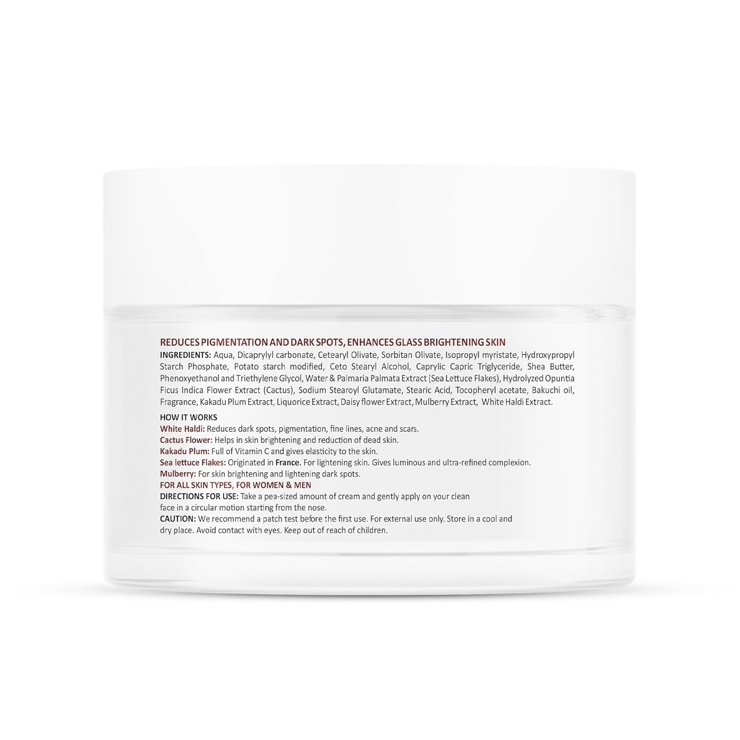 La Pink Ideal Bright Night Cream With White Haldi